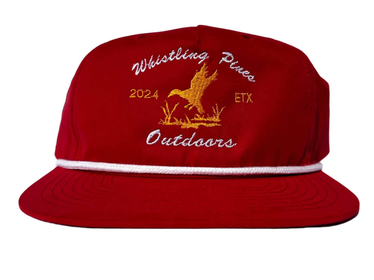 Red and Gold Duck Hat