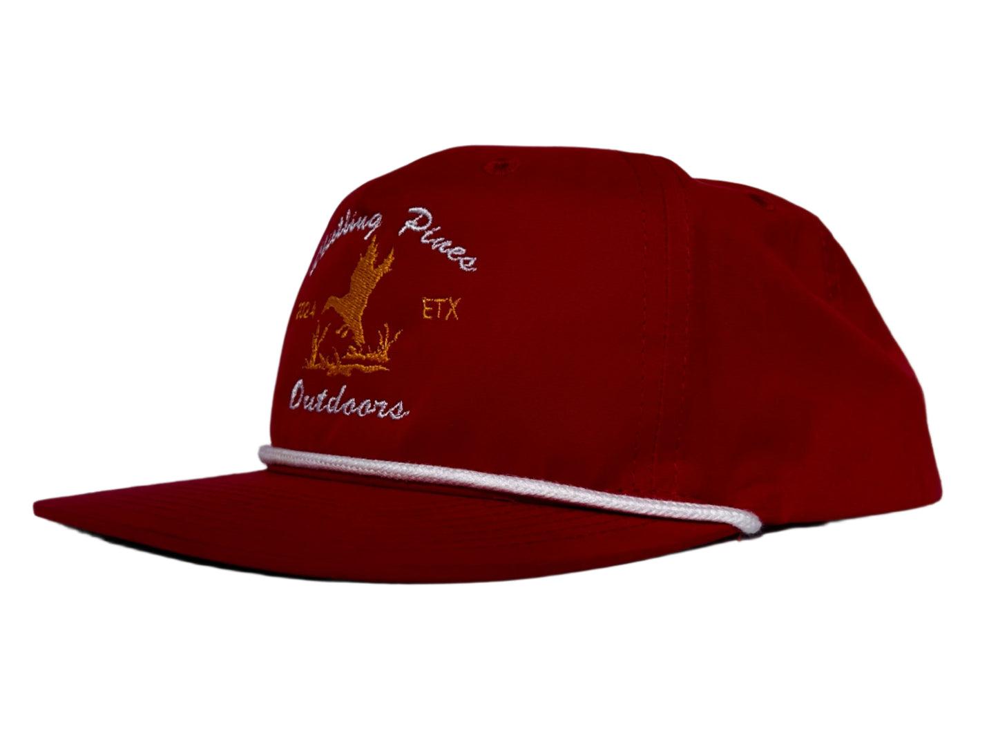Red and Gold Duck Hat